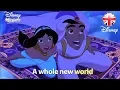 Download Lagu DISNEY SING-ALONGS | A Whole New World - Aladdin Lyric Video | Official Disney UK