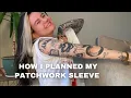How I Planned My Patchwork Sleeve