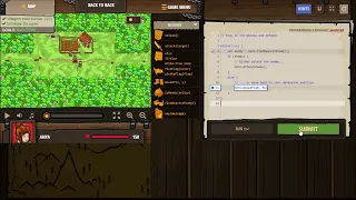 Back To Back CodeCombat