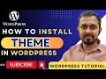 How to Install Theme in WordPress in Hindi How to Install WordPress Theme WordPress Tutorial
