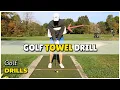 Golf Towel Drill Stay Connected in Your Golf Swing