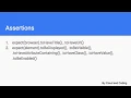 18 - Assertions in WebdriverIO