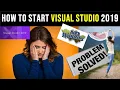 How to use Visual Studio 2019 First Time
