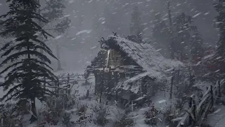 BRUTAL SNOWSTORM In Alaska 2025 Years For Sleeping 10 Hours Cozy Snowstorm Sounds For Sleeping 