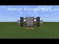 Minecraft Redstone Door Level 1
