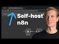 Self-Host n8n With Coolify VPS Custom Domain Subdomain SSL https