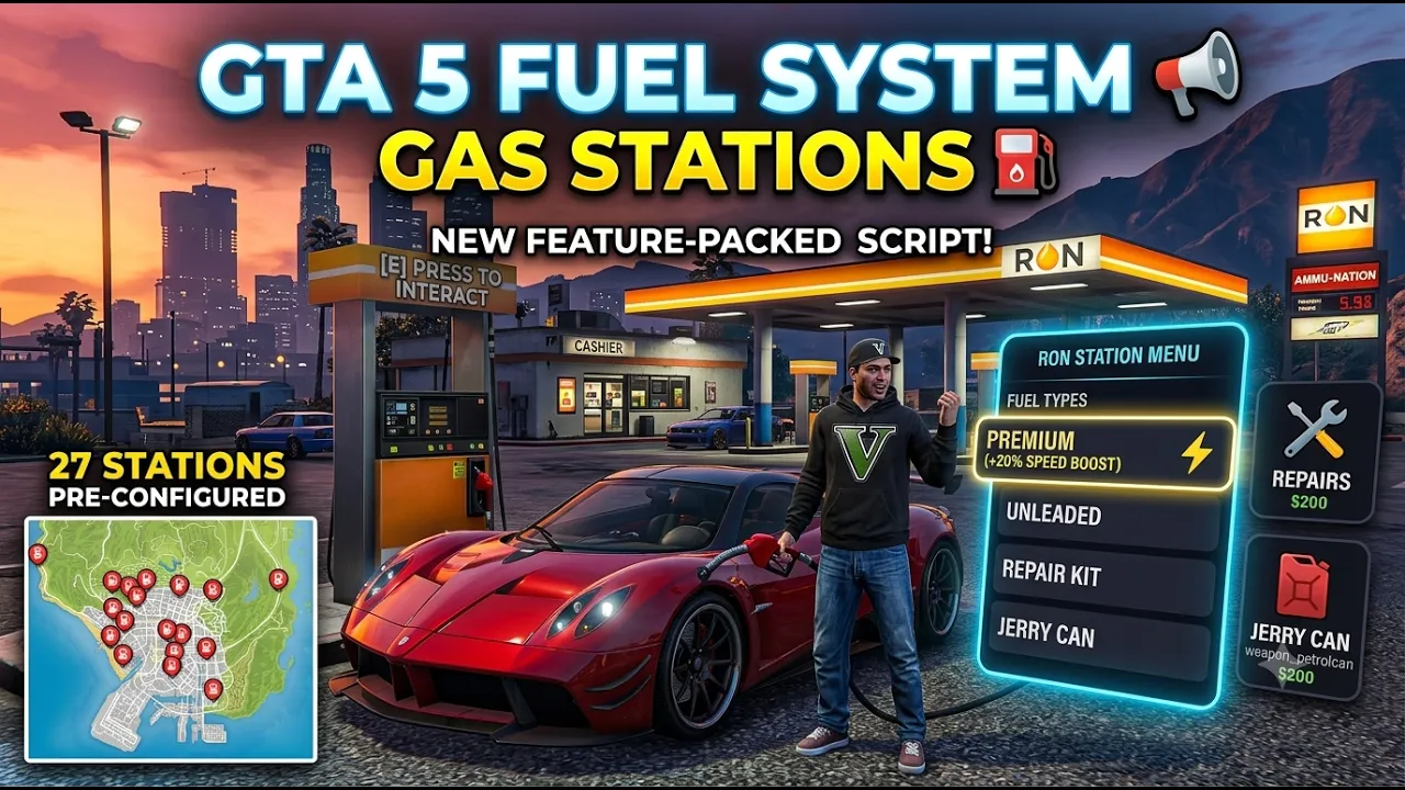 Gas Station & Fuel System
