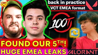 Ethan LEAKS 100 Thieves Found 5th?! VCT Format Reveal! ???? VALORANT Roster News