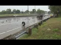 Deadly crash shuts down southbound I-45 in north Houston police say