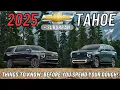 2025 Chevy Tahoe Every Trim Every Price 2025 Buyers Guide