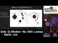 Data Exfiltration Via DNS Lookup