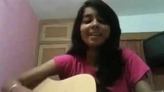 اجمل صوت بنت هندية تغني تيري ميري 