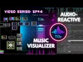 Audio-Reactive Particle Music Visualizer Touc esinger