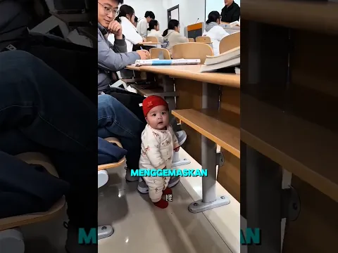 Bayi Ini Tiba-Tiba Ikut Absen 😭