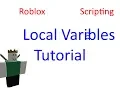 Roblox Scripting Local Variables Tutorial