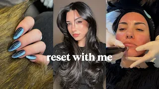 spring reset - new nails, hair transformation & microneedling journey