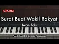 Download Lagu Surat Buat Wakil Rakyat - Iwan Fals | Piano Karaoke by Andre Panggabean (CHORD)