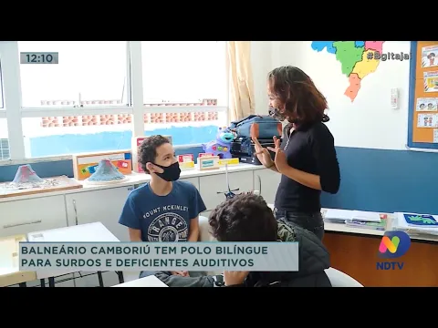 Balneário Camboriú tem polo bilíngue para surdos e deficientes auditivos