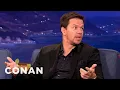 Mark Wahlberg Has Age-Appropriate Fun With His Kids CONAN on TBS