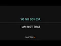 MARI TRINI - YO NO SOY ESA Lyrics English Translation - Spanish and English Dual Lyrics