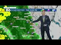 Hour-by-hour look at rain Thursday in Virginia