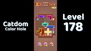 Catdom Color Hole Level 178 Screenshot