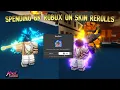 YBA SPENDING 6000 ROBUX ON SKIN REROLLS