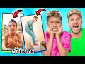 Download Lagu DAD Reacts to 11 Year old Son's CRINGE TIKTOKS!! 😂