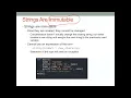 Python Strings Part-1