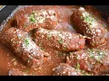 Beef Braciole an Italian favorite