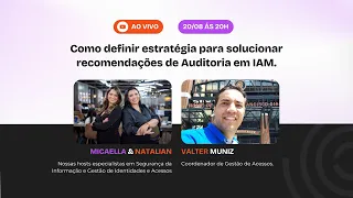 Como definir estratégia para solucionar recomendações de Auditoria em IAM.