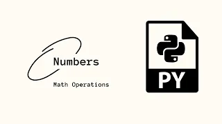 Chapter 1 Numbers Part 3 Math Operators in Python Add Divide More Python for Beginners