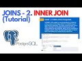 JOINS - 2 INNER JOIN in PostgreSQL Tutorial
