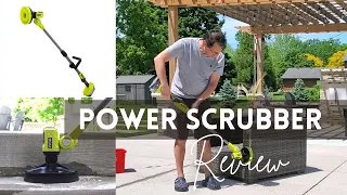 REVIEWING the RYOBI 18V ONE Cordless Telescoping Power Scrubber Unbiased and Unsponsored Review