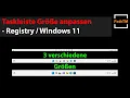 Download Lagu Windows 11 Taskleiste Größe ändern (via Registry) | PathTM