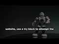 How to handle errors and exceptions in RPA bots