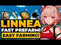Linnea Prefarm ULTIMATE GUIDE FAST FARM All Materials Linnea Genshin Linnea Genshin Impact