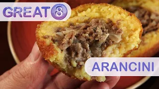 Great 8 Arancini Italian Rice Balls