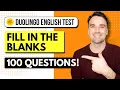 Duolingo English Test Practice Fill in the Blanks Tips and 100 Practice Questions
