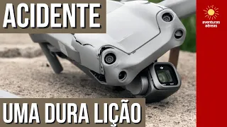 Acidente com drone DJI Mini em voo Long Range