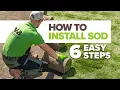 How to install Sod in 6 Easy Steps Van Beek s Landscape Supply