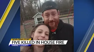Family mourns loss of 5 loved ones in Harnett County House fire