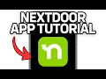 Nextdoor App How To Use It For Beginners Full Tutorial 2025