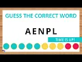 Scrambled Word Game Can You Unscramble These Words 5 Letters