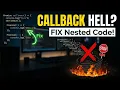 Callback Hell in JavaScript Explained Fix Nested Code with Promises