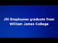 JRI employees graduate from William James College
