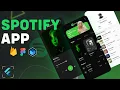 Build Spotify With Flutter - Bloc Clean Architecture Firebase Figma
