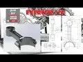 Solidworks CAD Tutorial exercise for beginners Connecting Rod for Engine