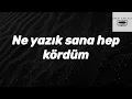 Mehmet Elmas & Giz - Vur (Sözleri/Lyrics)