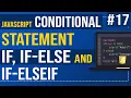 JavaScript Conditional Statements if if-else and if-elseif Theory Part-1